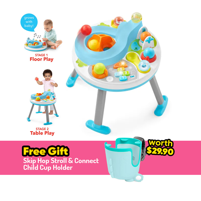 Skip Hop Explore & More Let's Roll Activity Table + FREE GIFT